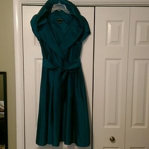 Beautiful forest green dress