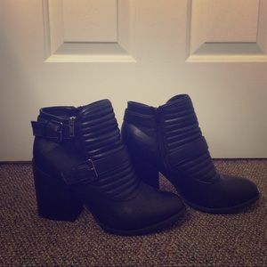 Chunky Heel Boots