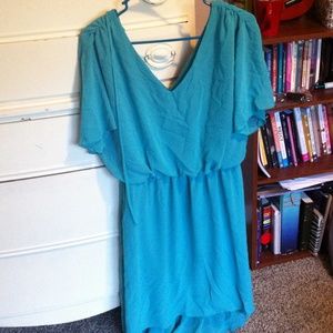 Enfocus studio teal/blue dress. Size 10.