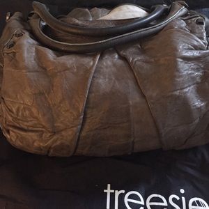A large Treesje Gray studded hobo