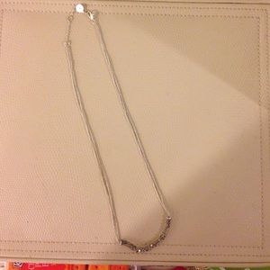 Piper Stella and Dot Necklace - silver