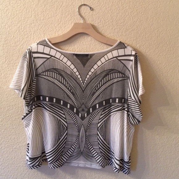 MINKPINK geo crop top - Picture 2 of 2