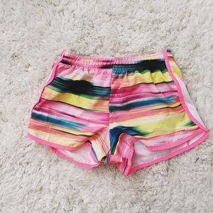 Running shorts.