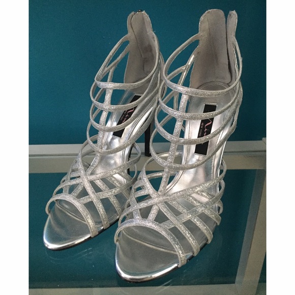 Silver heels