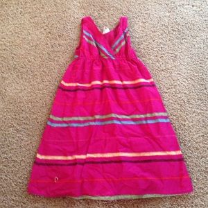 Striped girls dress