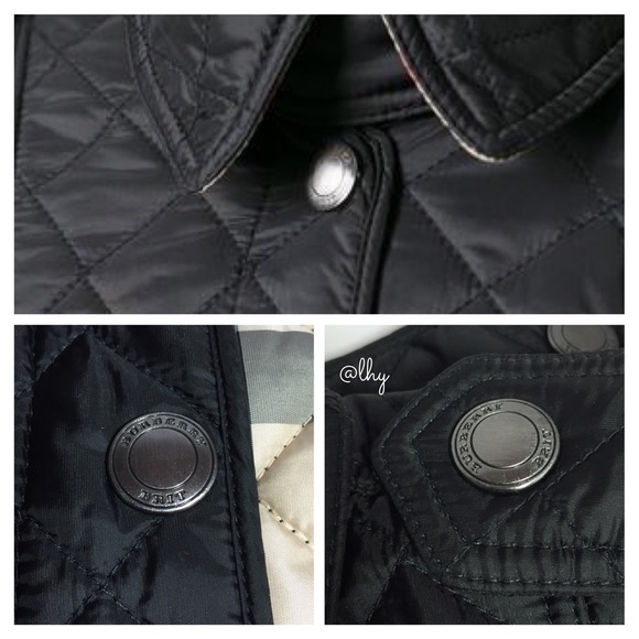 ❌SOLD❌BURBERRY BRIT KENCOTT QUILTED JACKET - BLACK - Picture 4 of 4