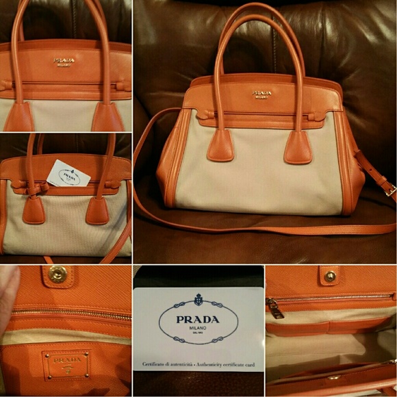 💗1/2 Price SALE💗 Authentic Prada Milano Handbag - Picture 3 of 4