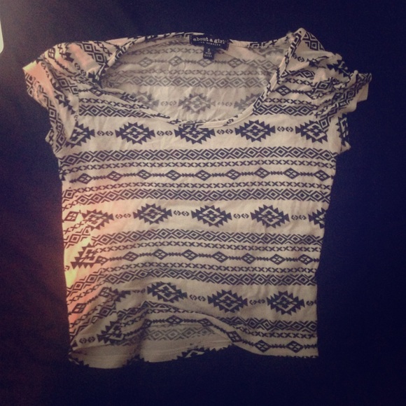 Aztec Crop Top