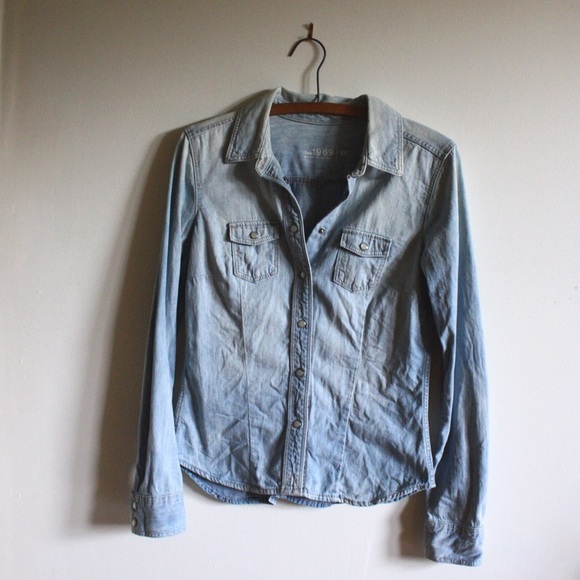 Gap 1969 Western Denim Shirt