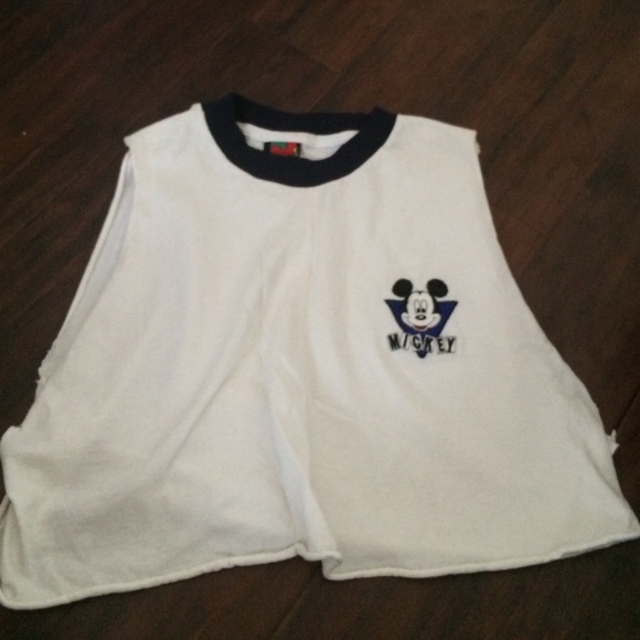 Vintage/thrifted mickey mouse tank