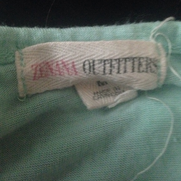 Simple Teal Tank - Picture 3 of 3