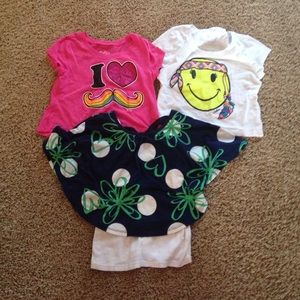 Justice crop top bundle