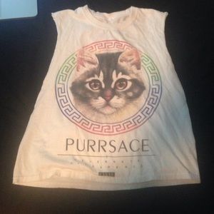 Purrsace Muscle Tank