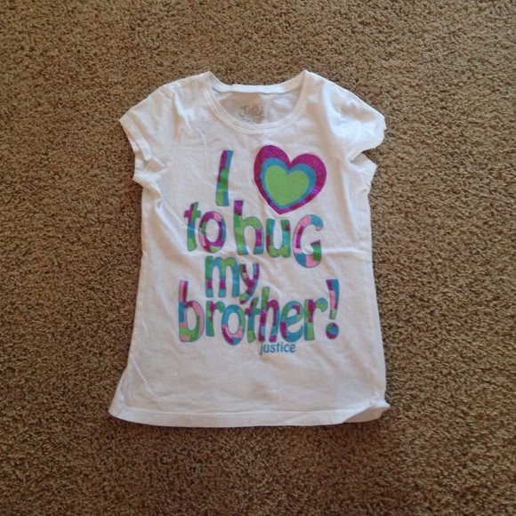 I 💚 to hug my brother shirt