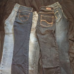Bundle of jeans!!! Sizes 0,3 and 5