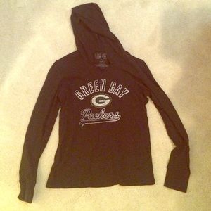 Black "Green Bay Packers" Hoodie