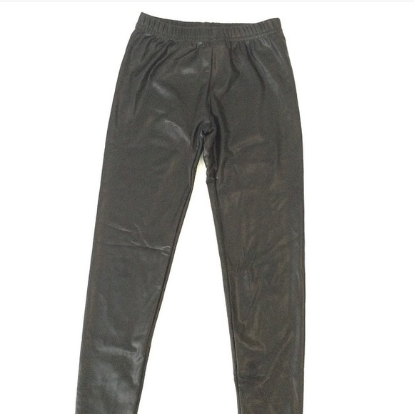 American apparel disco/ metallic leggings