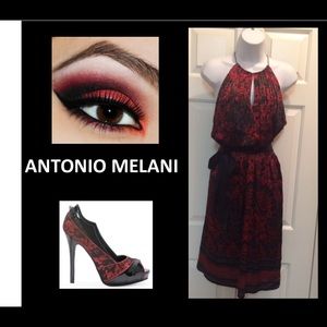 ANTONIO MELANI Gorgeous Silk Dress.
