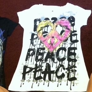 A peace t- shirt