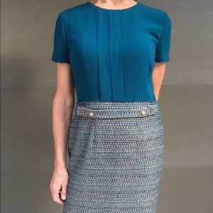 Office Friendly Tweed Dress