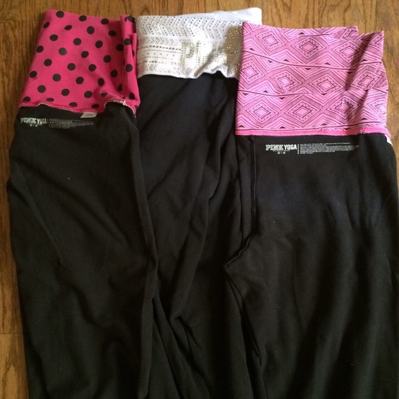 a bundle of leggings