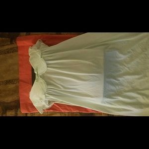 Vintage mint green night gown