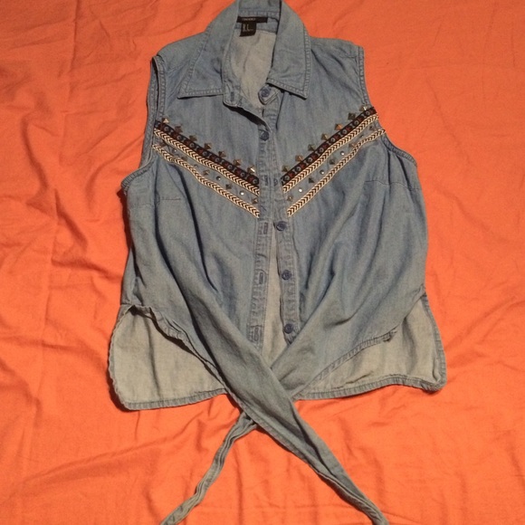 Blue jean cut off