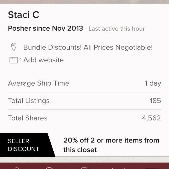 20% off 2 or more items