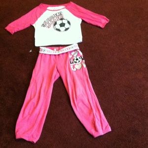 Soccer pajamas