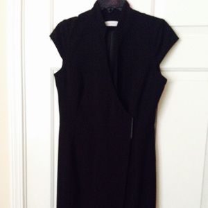 Black Calvin Klein dress with side closure