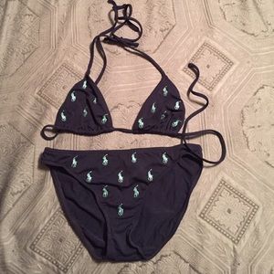 Polo bikini. Both pieces included.