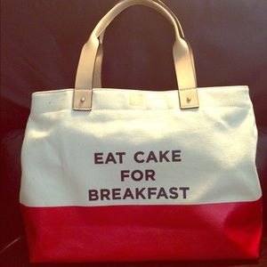 Kate Spade Eat Cake for Breakfast Magazine Tote