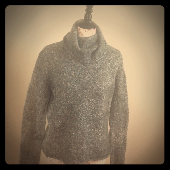 Banana republic cowl neck mohair and wool
