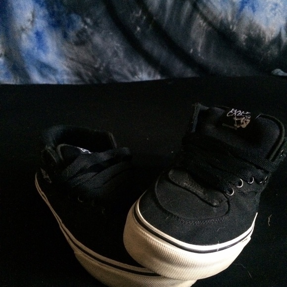 Vans black shoes