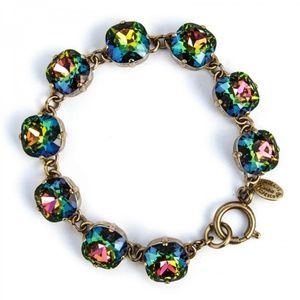 Catherine Popesco Rainbow Large Stone Bracelet