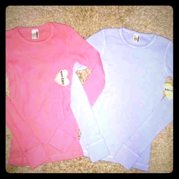 Billabong thermal shirts