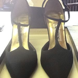 Black capparos high heels. Never worn.