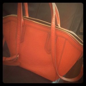 Orange JCREW hand bag