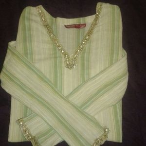 Stylish Cotton Embroidered Blouse