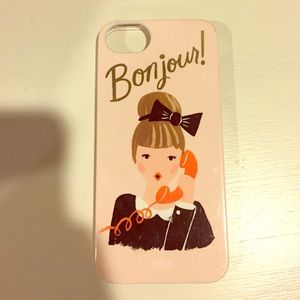 Bonjour pink Iphone 5 case