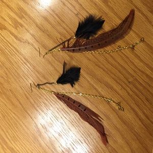 Hand made earrings (: