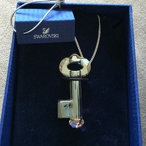 Swarovski Key Pendant necklace with chain