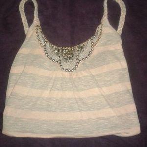 Embroidered Tank