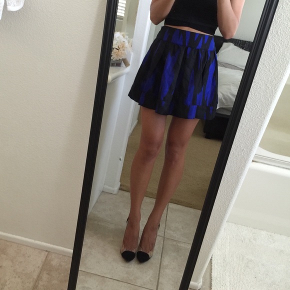 Forever 21 blue / black skirt