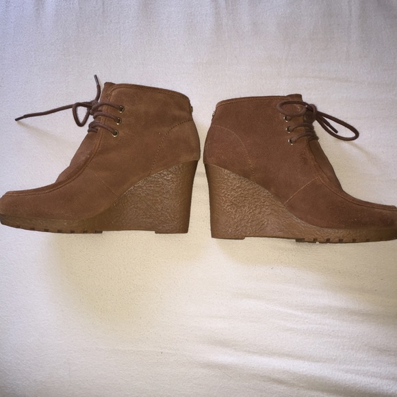Micheal Kors Suede Booties - Picture 2 of 4