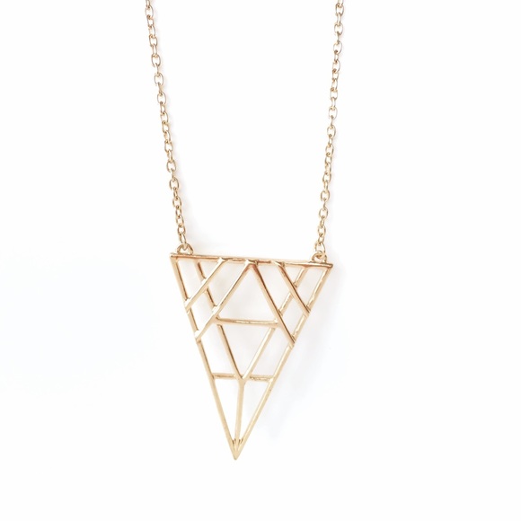Jewelry - 🎉HP🎉Triangle Necklace
