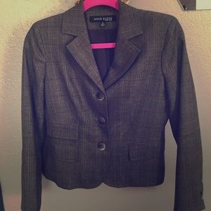 Dark Brown Anne Kelin Blazer