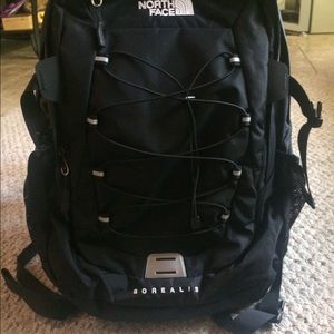 Black northface backpack (borealis)