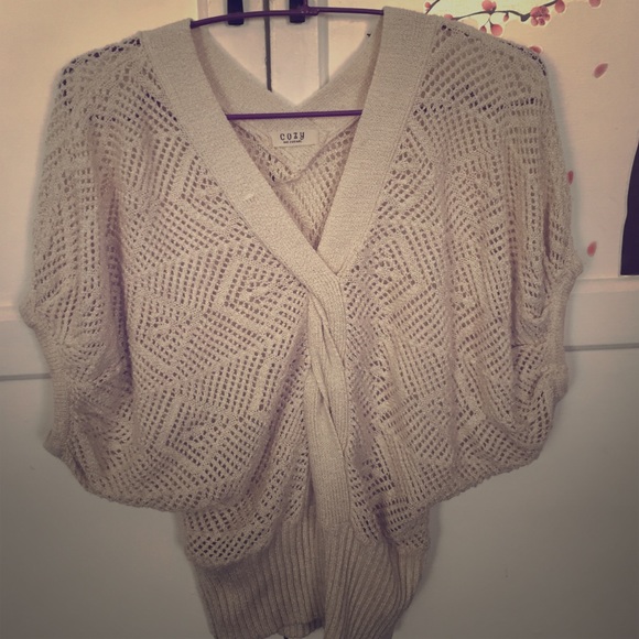 Knitted Beige Shirt