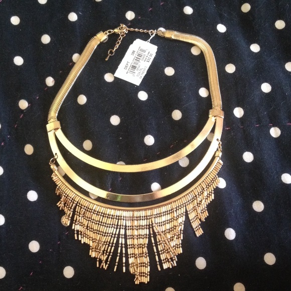 Gold Macy's necklace